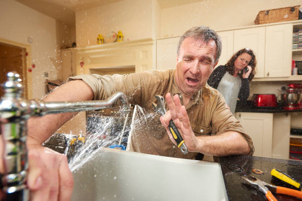 Water damage restoration process in Woodway, WA